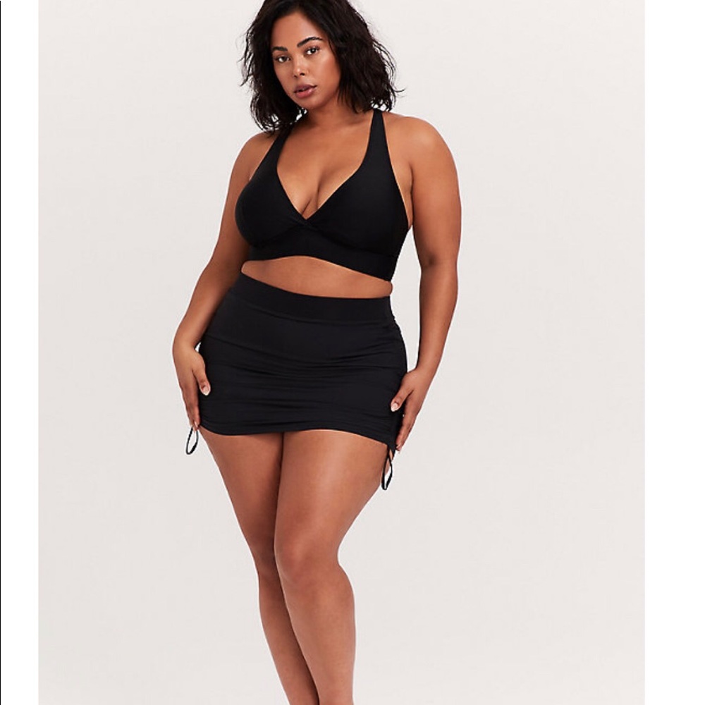 torrid | Drawstring Hem Swim Skirt